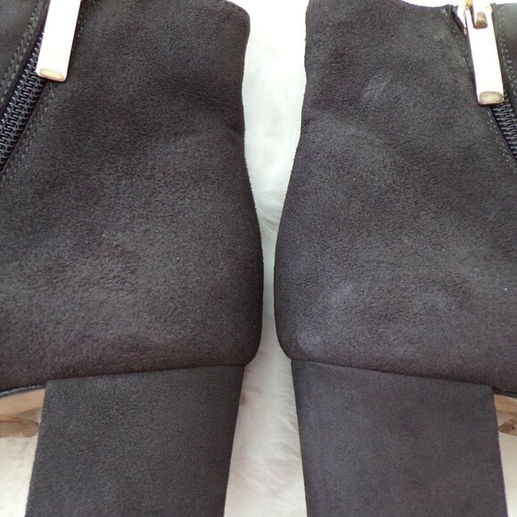 L agence black suede ankle boots 36 - Picture 6 of 10